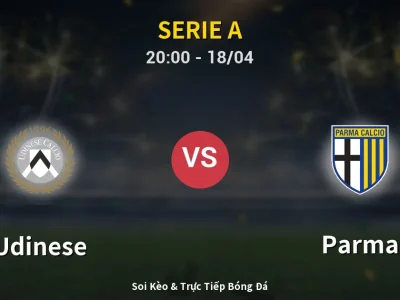 Soi Kèo Udinese vs Parma – 20:00 18/04 | Nhận Định, Dự Đoán Tỷ Số