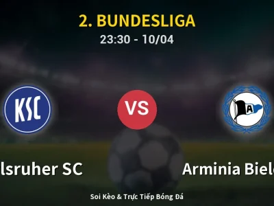 Soi Kèo Karlsruher SC vs Arminia Bielefeld – 23:30 10/04 | Nhận Định, Dự Đoán Tỷ Số