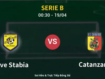 Kết Quả: Juve Stabia 1-1 Catanzaro – Highlight & Bàn Thắng | Serie B