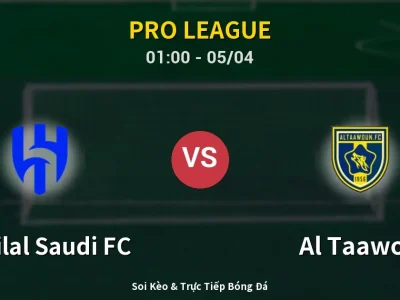 Kết Quả: Al-Hilal Saudi FC 2-2 Al Taawon – Highlight & Bàn Thắng | Pro League