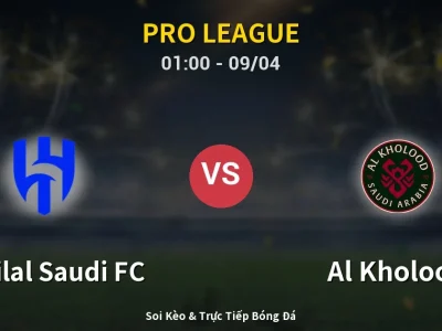Kết Quả: Al-Hilal Saudi FC 6-0 Al Kholood – Highlight & Bàn Thắng | Pro League