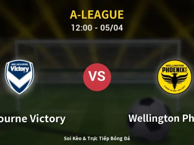 🔴 Trực Tiếp: Melbourne Victory 0-0 Wellington Phoenix – Link Xem A-League (Full HD)