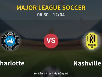 Kết Quả: Charlotte 1-2 Nashville SC – Highlight & Bàn Thắng | Major League Soccer