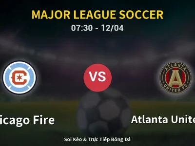 Kết Quả: Chicago Fire 1-0 Atlanta United FC – Highlight & Bàn Thắng | Major League Soccer
