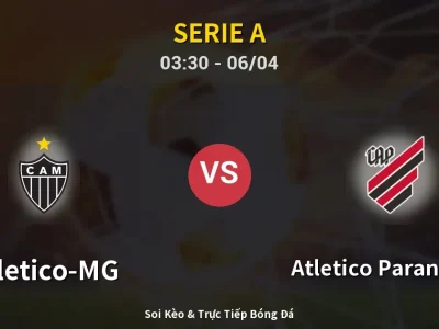 Kết Quả: Atletico-MG 2-1 Atletico Paranaense – Highlight & Bàn Thắng | Serie A