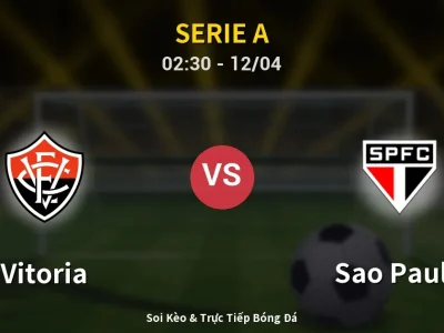 Kết Quả: Vitoria 2-0 Sao Paulo – Highlight & Bàn Thắng | Serie A