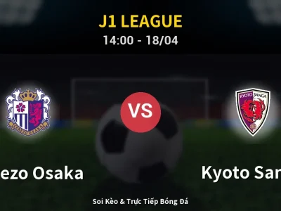 Kết Quả: Cerezo Osaka 3-0 Kyoto Sanga – Highlight & Bàn Thắng | J1 League
