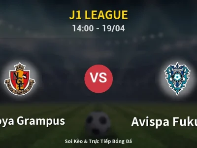 Soi Kèo Nagoya Grampus vs Avispa Fukuoka – 14:00 19/04 | Nhận Định, Dự Đoán Tỷ Số