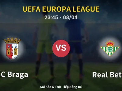 Soi Kèo SC Braga vs Real Betis – 23:45 08/04 | Nhận Định, Dự Đoán Tỷ Số