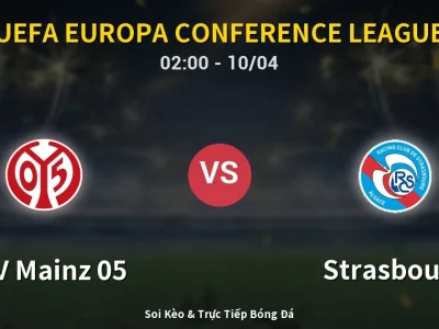 Kết Quả: FSV Mainz 05 2-0 Strasbourg – Highlight & Bàn Thắng | UEFA Europa Conference League