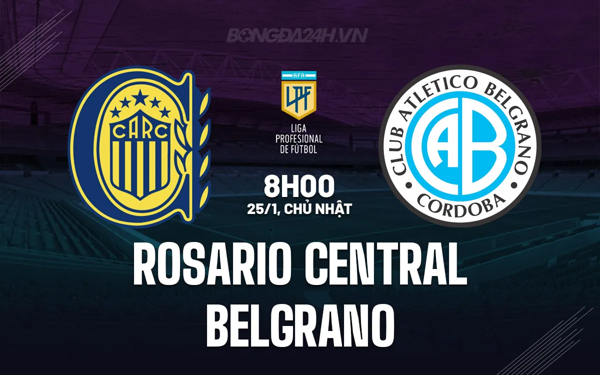 Rosario Central vs Belgrano