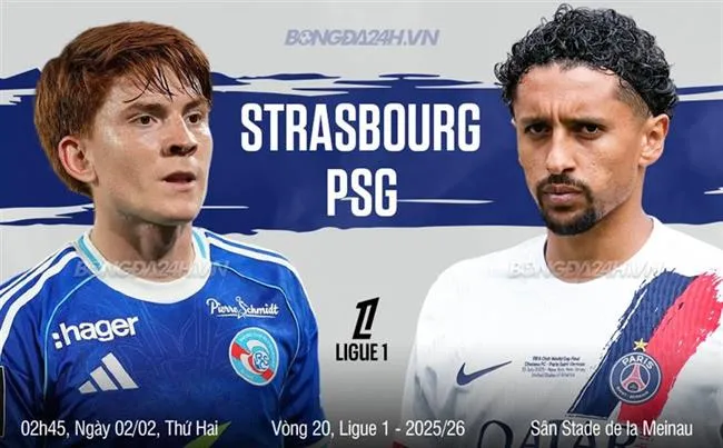 Strasbourg vs PSG