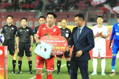 HLV Chu Đình Nghiêm lên tiếng: 'Không có chuyện Nguyễn Nhật Minh rời Hải Phòng FC' 1